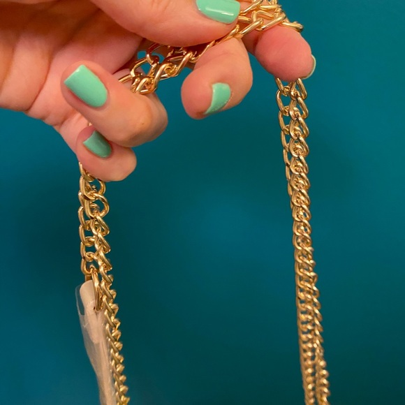 SALE!🎉NWT Chanel Vibes Quilted Tan and Cream Neutral Vegan Purse - Picture 3 of 5